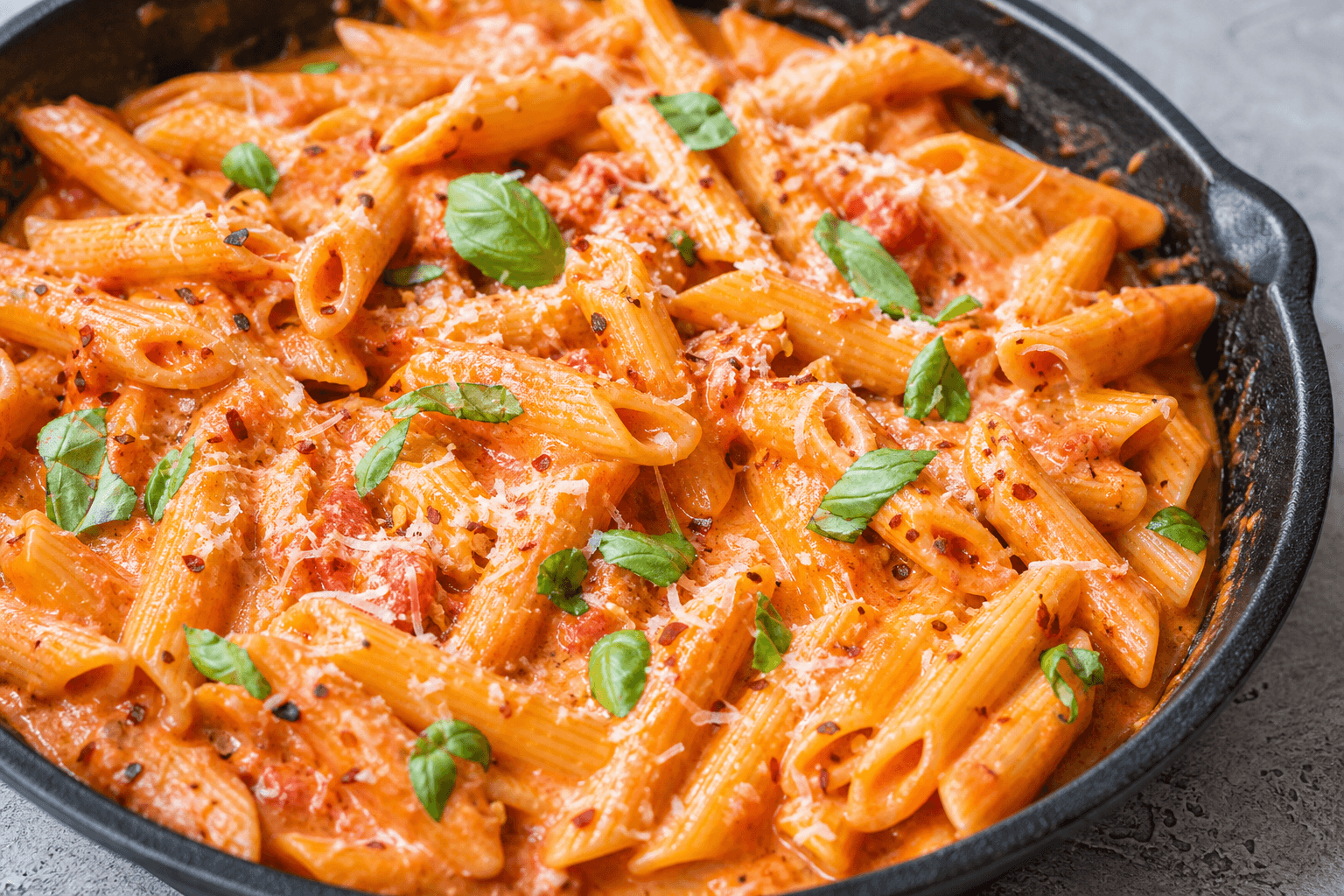 Vodka penne